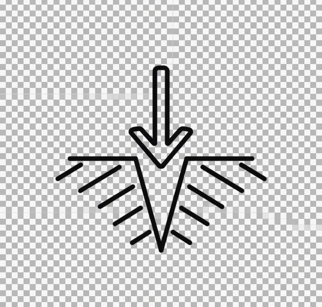 Liquid Penetrant Testing symbol